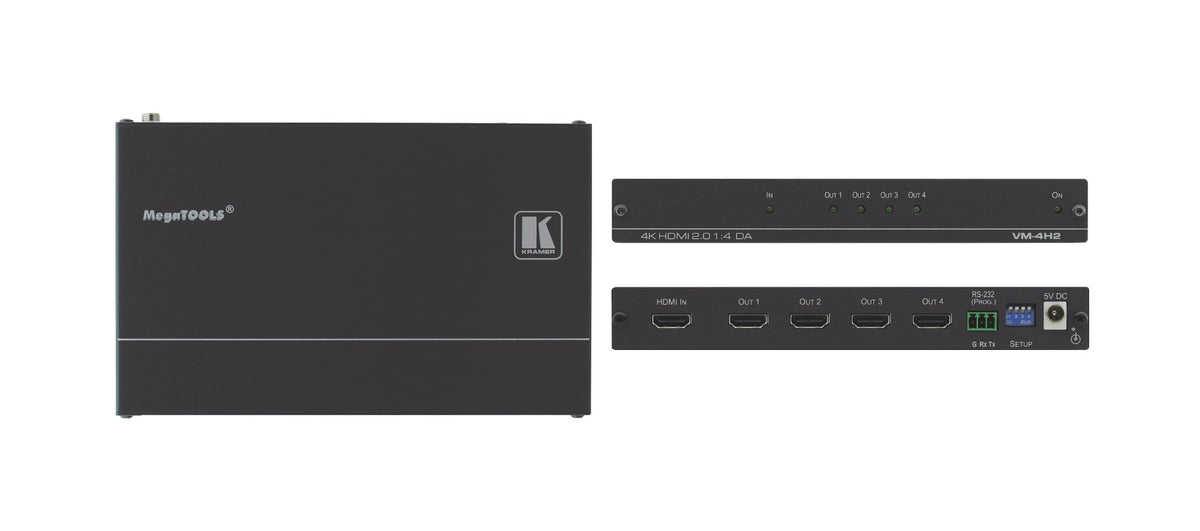 Kramer 4K HDMI Distribution Amplifier with HDCP2.2 and HDMI2.0 supp