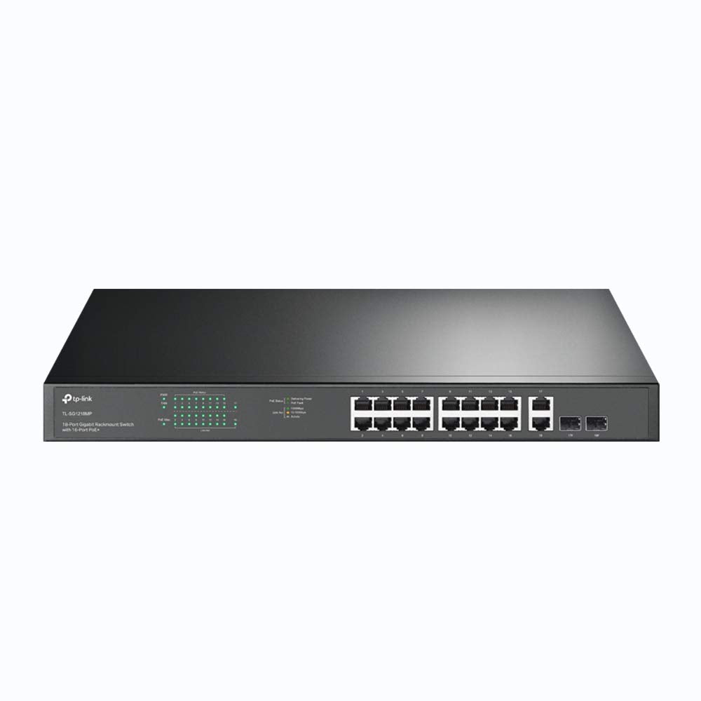 TP-Link TL-SG1218MP Switch 18P Gig. dont 16 PoE+250W  2 SFP