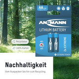 ANSMANN Piles lithium 1512-0002 FR06 / AA blister de 4