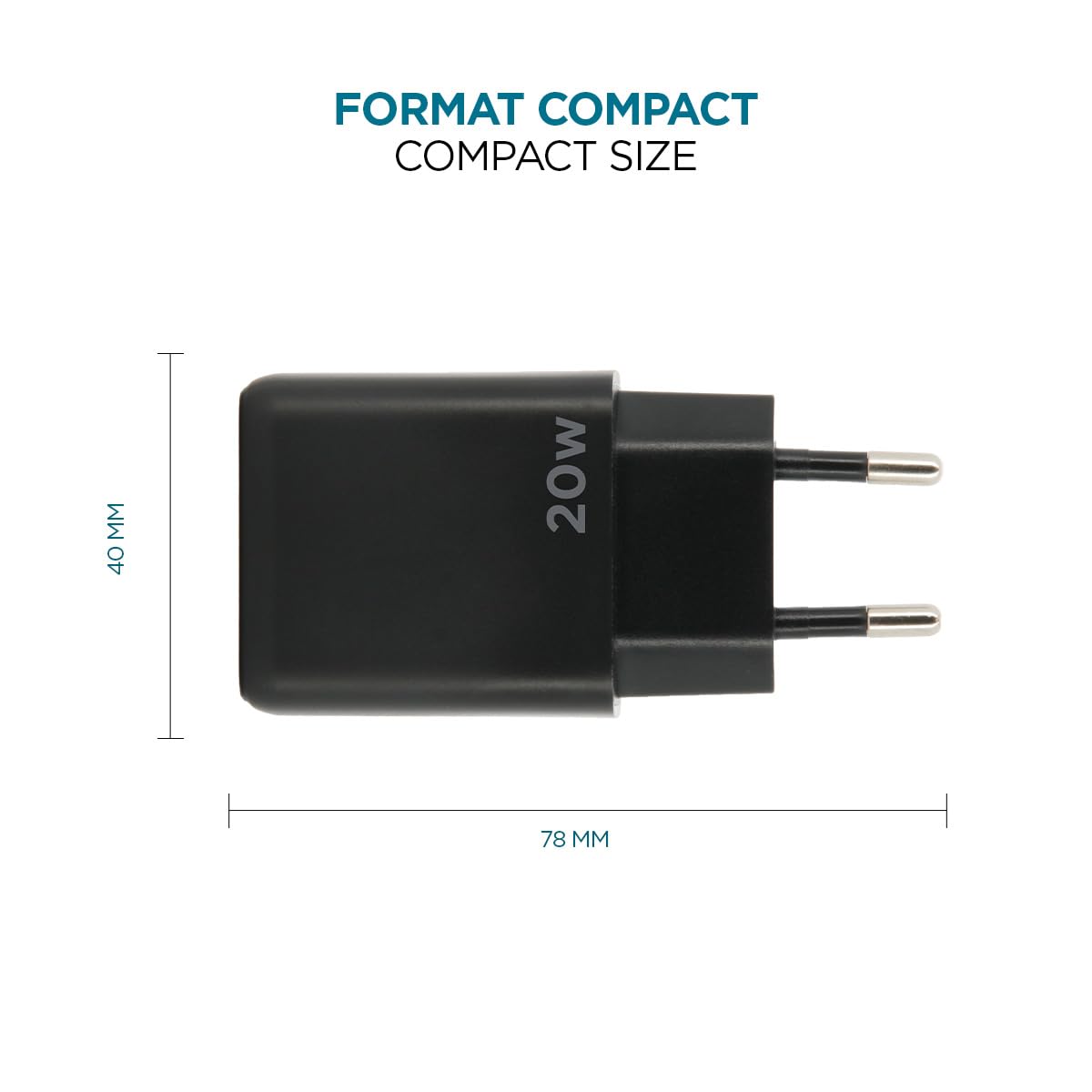 Wall Charger - 20W - 1 USB C