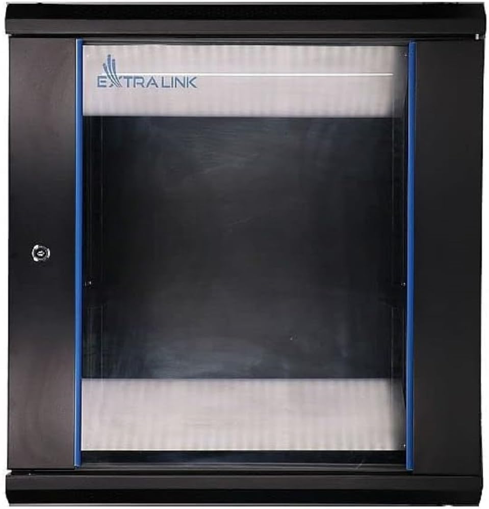 Extralink EX.7263 étagere 12U Rack monté sur le mur Noir