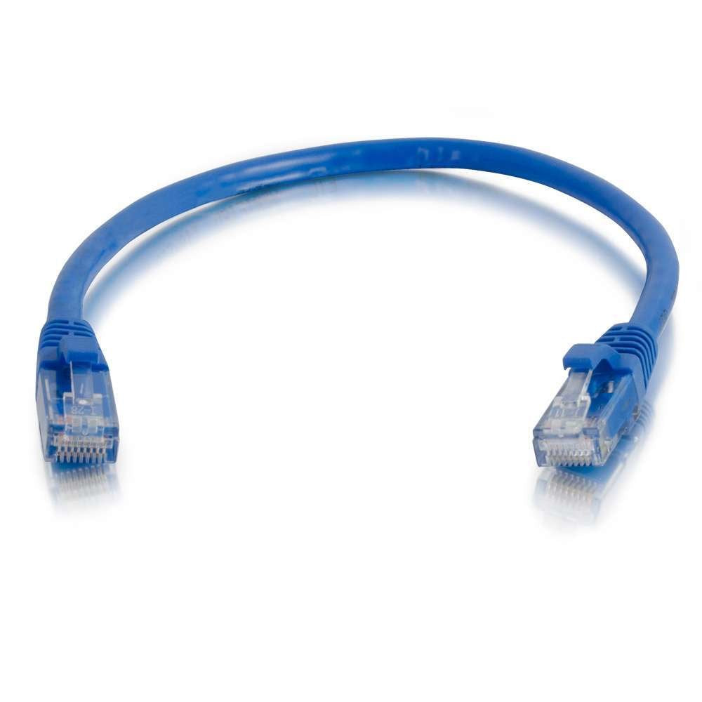 Cbl/1M Mlded/Btd Blue CAT5E PVC UTP PAT