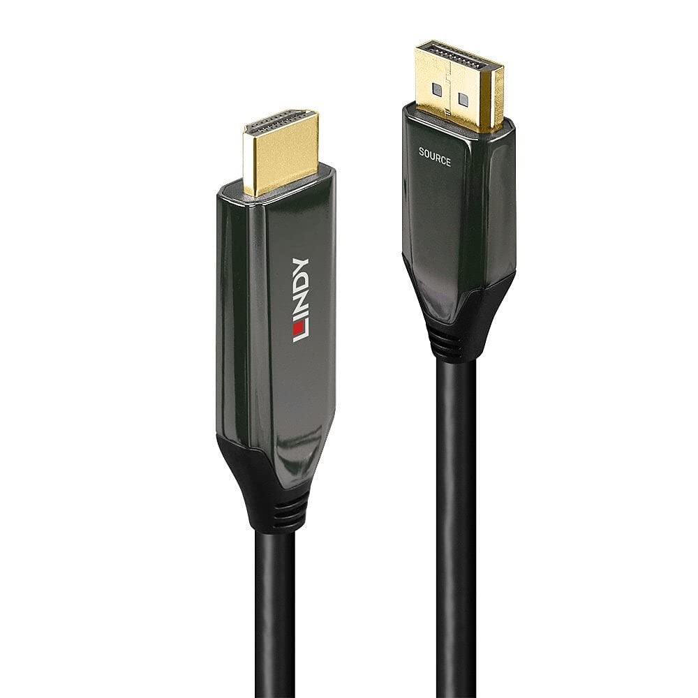 LINDY 2m Active DisplayPort 1.4 to HDMI 8K60 Cable