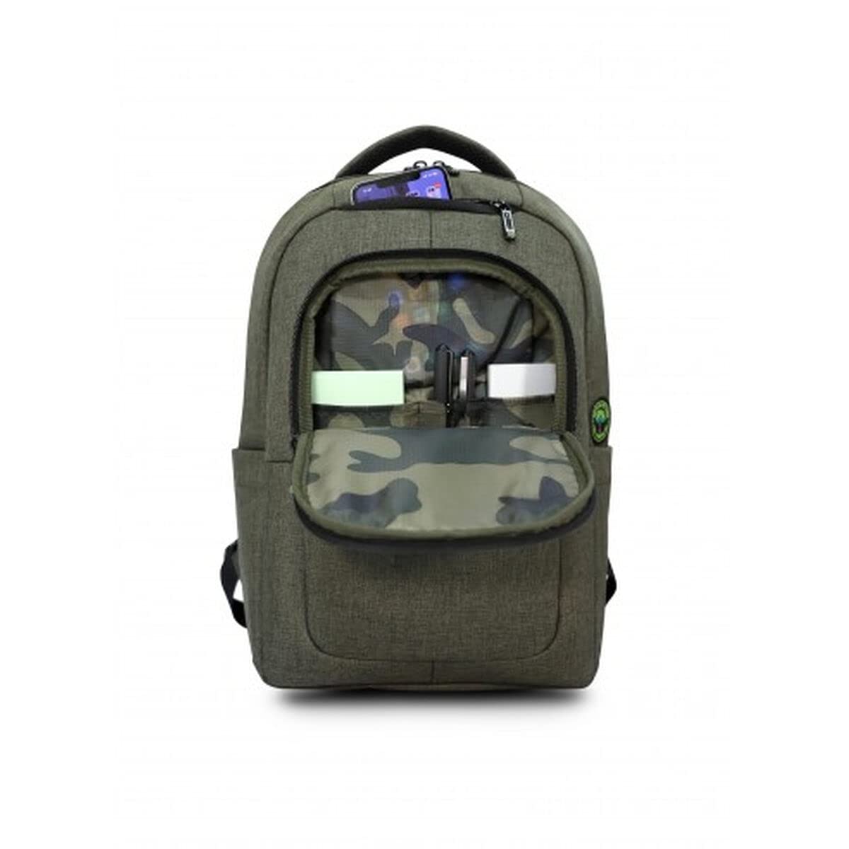 URBAN FACTORY Cyclee City Edition Ecologic Backpack For Notebook 13/14p Kaki
