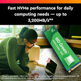 WD Green SN350 NVMe SSD 500Go M.2 2280 PCIe Gen3