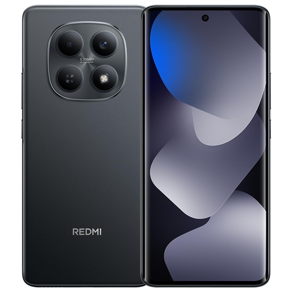 Xiaomi Redmi Note 15 4G (6.77'' - 256 Go, 8 Go RAM) Noir
