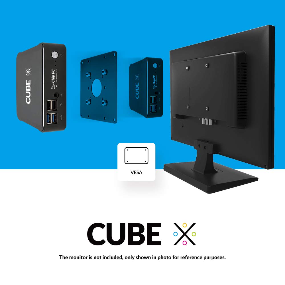 CUBEX Silver Mini PC no display/kbd/mou