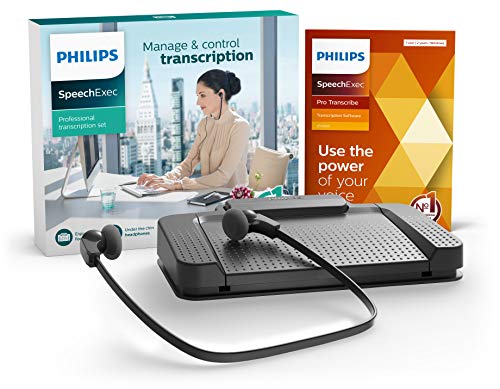 PHILIPS SpeechExec Kit de transcription LFH7277: SpeechExec Pro Transcribe