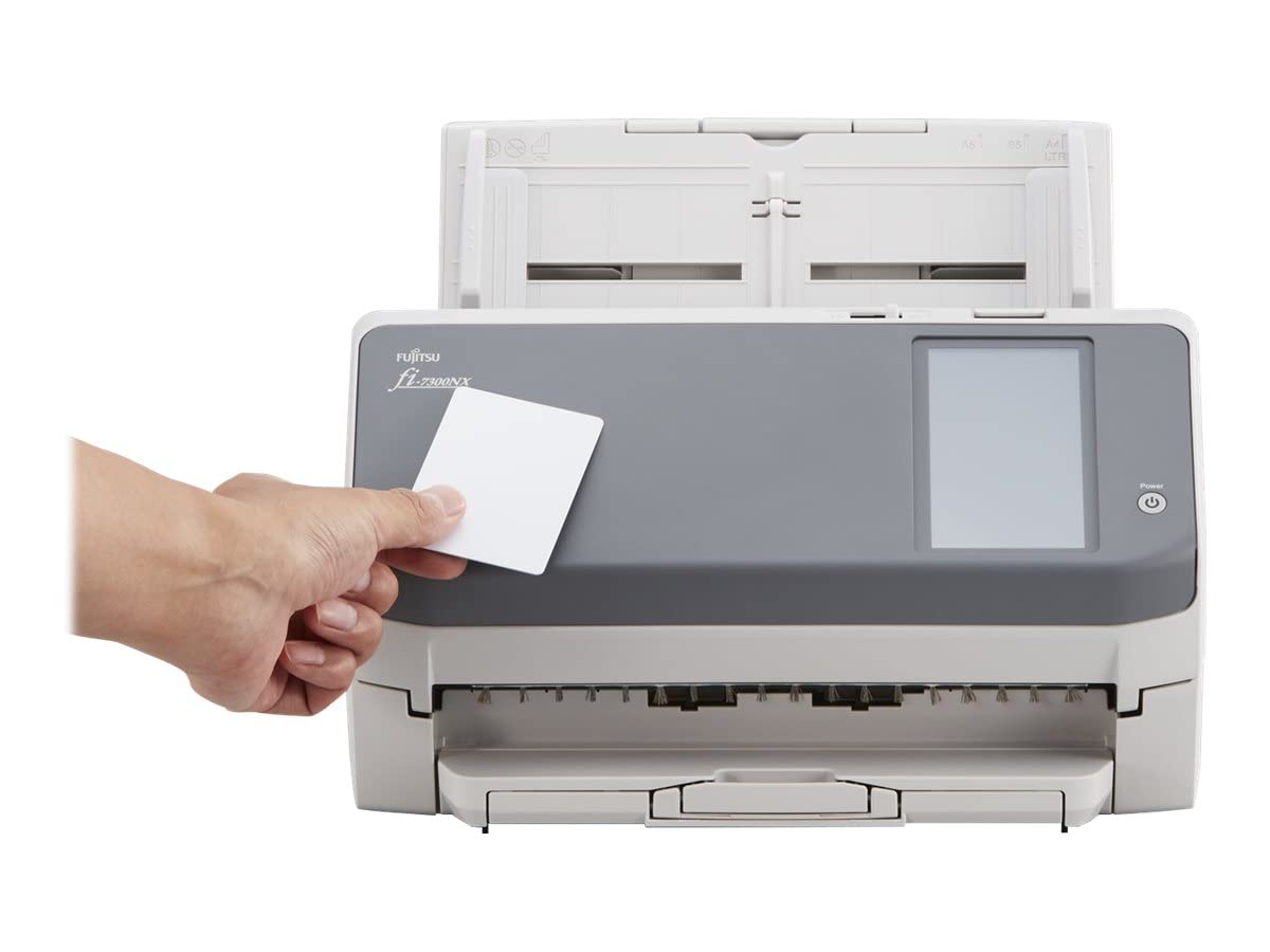 RICOH fi-7300NX Scanner A4 USB 3.0 LAN 60ppm 80 Sheet ADF PaperStream NX Manager TWAIN ISIS ScanSnap Manager
