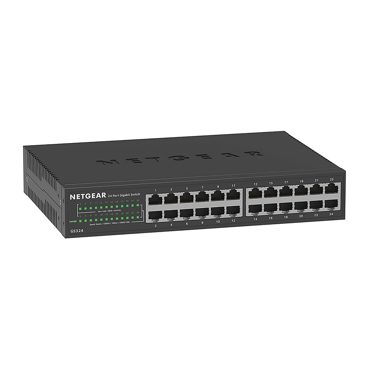 NETGEAR GS324 Switch 24P Gigabit compact métal