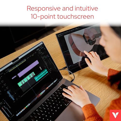 VERBATIM PMT-15 PORTABLE TOUCHSCREEN MONITOR 15.6p FULL HD 1080P METAL HOUSING WCF (P)