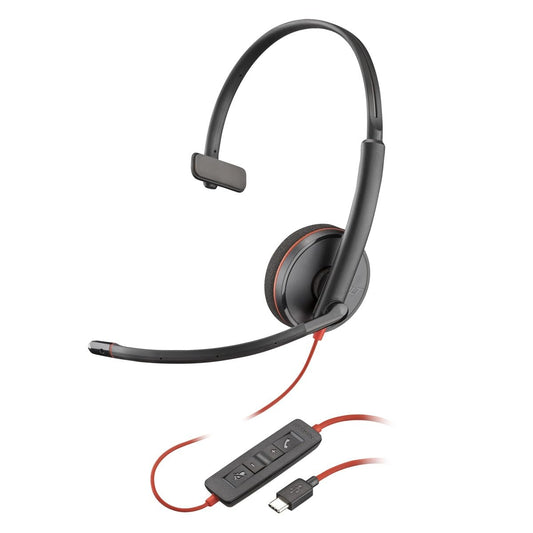 PLANTRONICS Blackwire C3210 casque USB-C - 1 écouteur