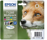 EPSON 2LB T1285 ink cartridge black and tri-colour standard capacity 5.9ml and 3 x 3.5ml 4-pack RF-AM blister w/s