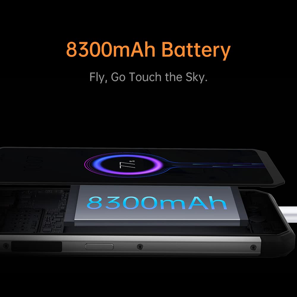 Oukitel WP17 (Double Sim - 6.78" - 128 Go, 8 Go RAM) - Noir