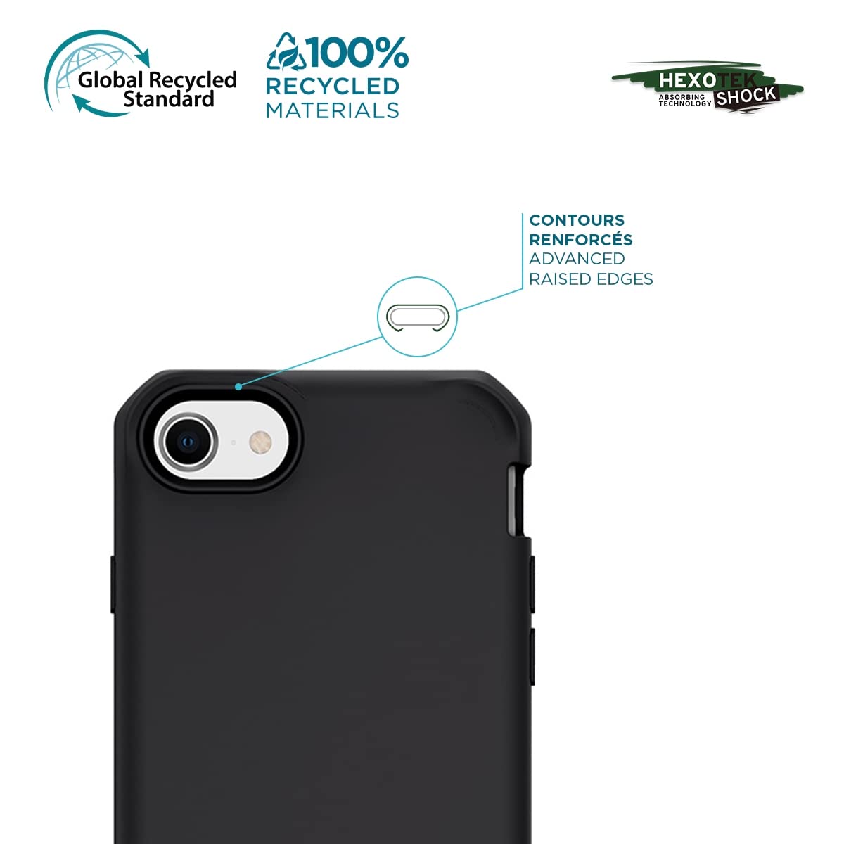 MOBILIS Coque de protection SPECTRUM iPhone SE