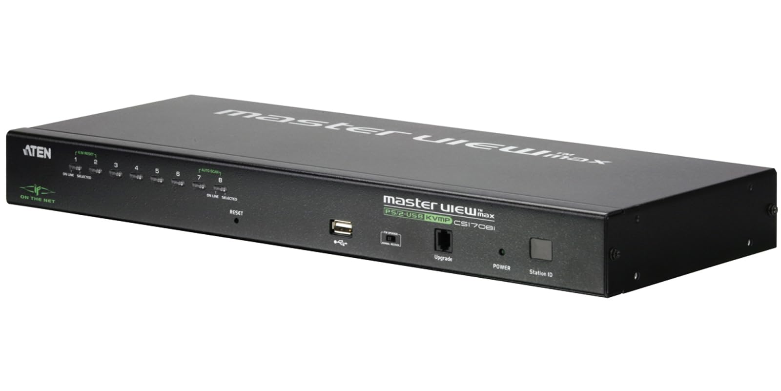 ATEN 1-Local/Remote Share Access 8-Port PS/2-USB VGA KVM over IP Switch