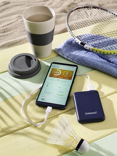 INTENSO PowerBank XS5000 USB / Type-C -5000 mAh bleu foncé