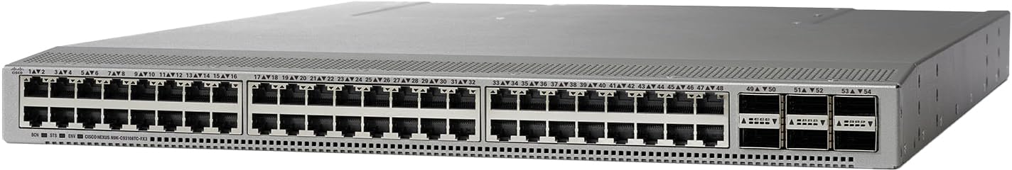 CISCO Nexus 9300 48p 1/10/25G 6p 40/100G MACsec UP SyncE