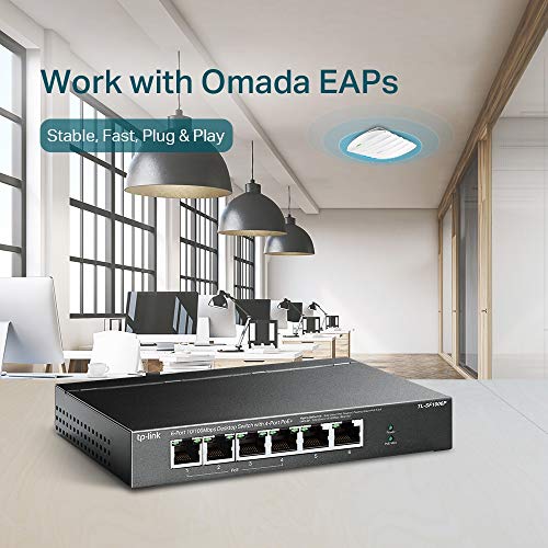 TP-LINK TL-SF1006P SWITCH 6 ports 10/100 dont 4 PoE+ 67W