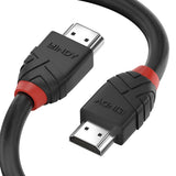 LINDY Câble HDMI High Speed Black Line 0.5m