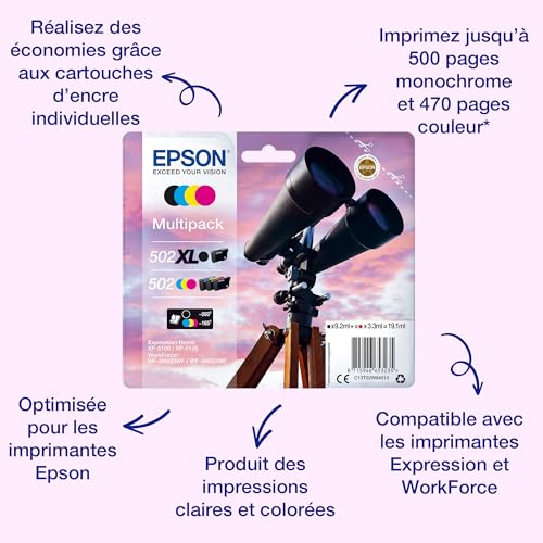 EPSON 1LB Multipack 4-colours 502 Ink