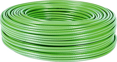 Câble multibrin F/UTP CAT6 vert - 100 m