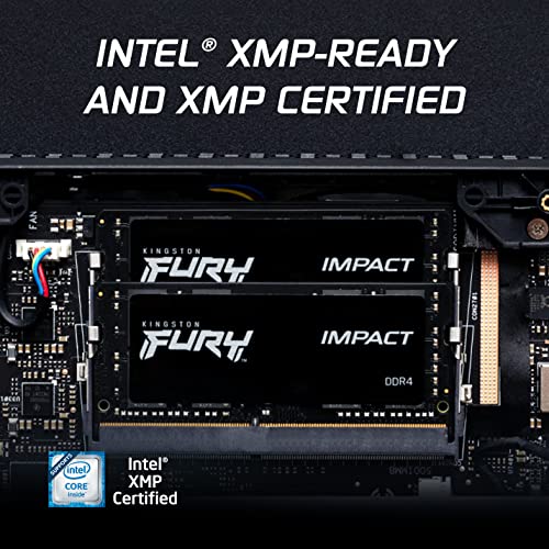 KINGSTON 32Go 3200MHz DDR4 CL20 SODIMM Kit of 2 FURY Impact