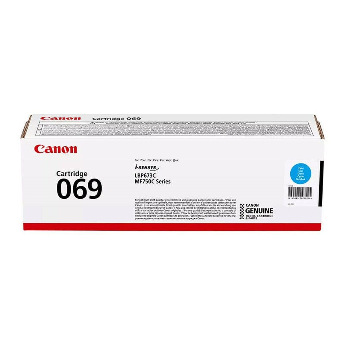 CANON Toner Cartridge 069 Cyan