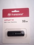 TRANSCEND Cle USB 3.0 JetFlash 700 - 32Go Noir