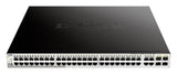 D-Link DGS-1210-52MP/E 52-PORT LAYER2 GIGABIT SWITCH 48X POE SMART MANAGED