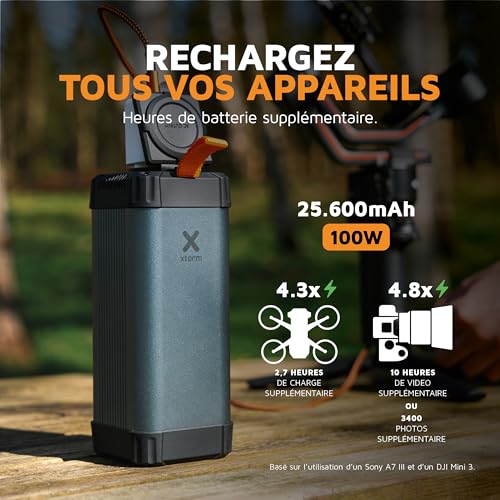 XTORM Batterie externe XR210 pour PC portables 100 W