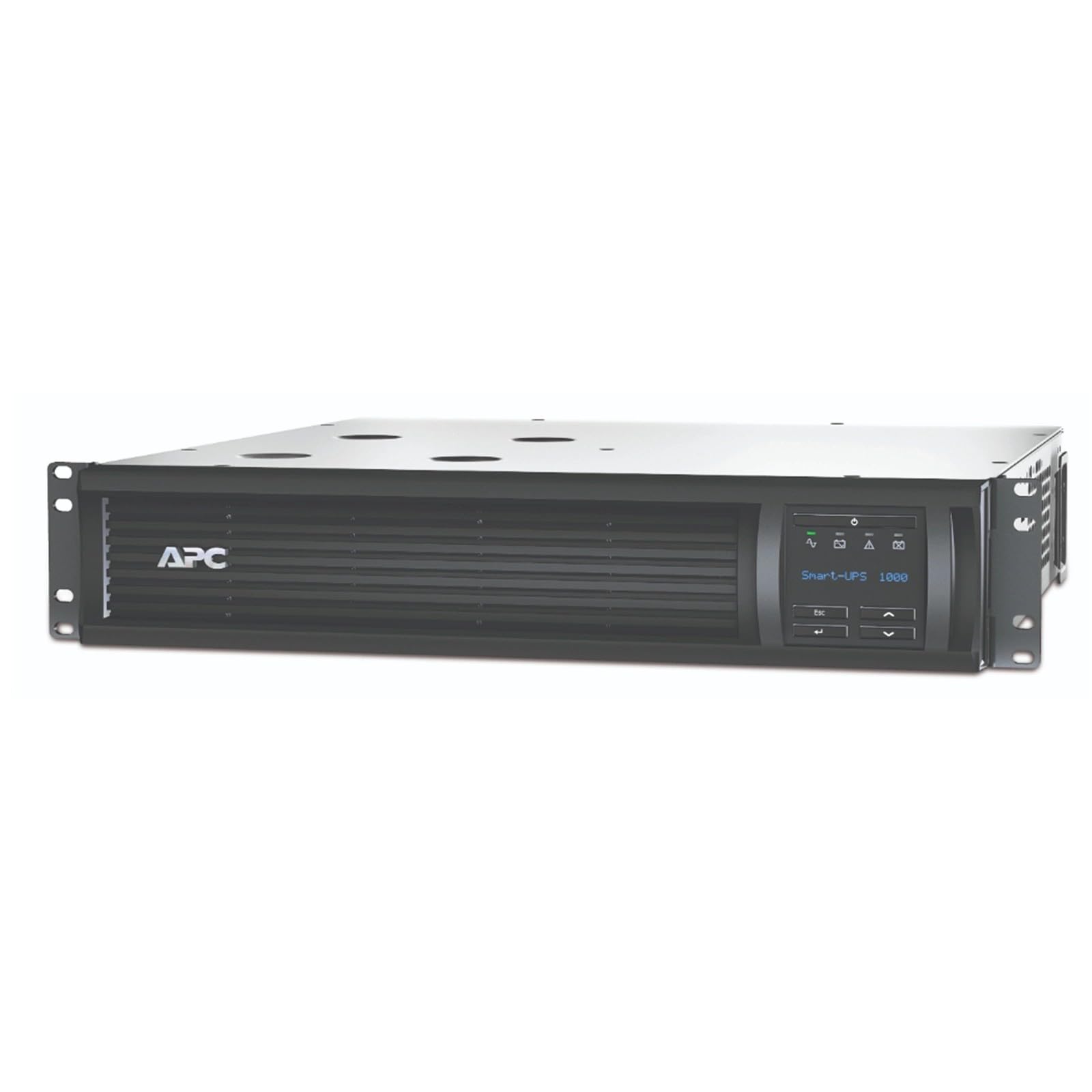 APC Smart-UPS 1000VA LCD RM UPS Rack AC 220/230/240V 700Watt 1000VA Ethernet 10/100 RS-232 USB oc 4 2U BK with APC SmartConnect