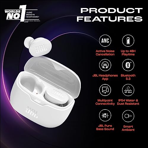 JBL TUNE BUDS WHT