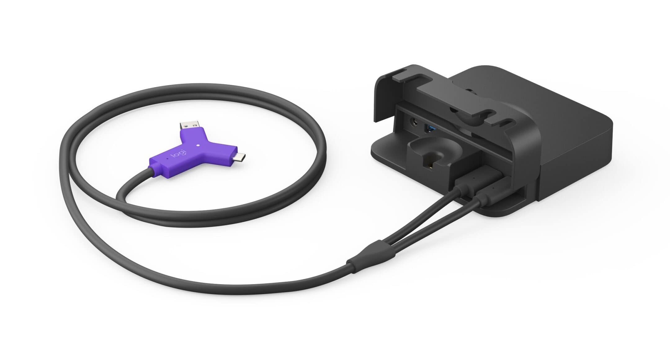 LOGITECH Swytch Hub 2 x HDMI + 1 x SuperSpeed USB + 2 x USB-C desktop for Room Solution Huddle Large