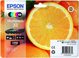EPSON 4LB Multipack 5-colours 33 Ink Cartridge Easymail