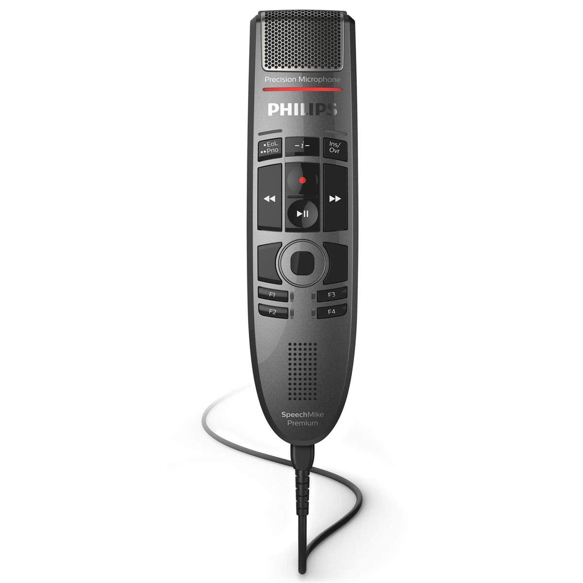 PHILIPS SpeechMike Premium Touch SMP3700/3800 : Micro de dictée, USB 2.0, type A