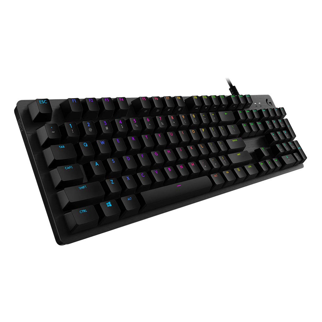 LOGITECH G512 Carbon RGB Mechanical Gaming Keyboard GX Blue Clicky - CARBON - FRA - CENTRAL