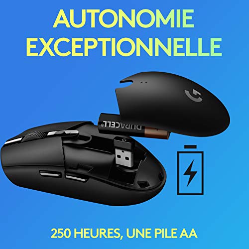 LOGITECH G305 LightSpeed Wireless Gaming Mouse - BLUE - EER2