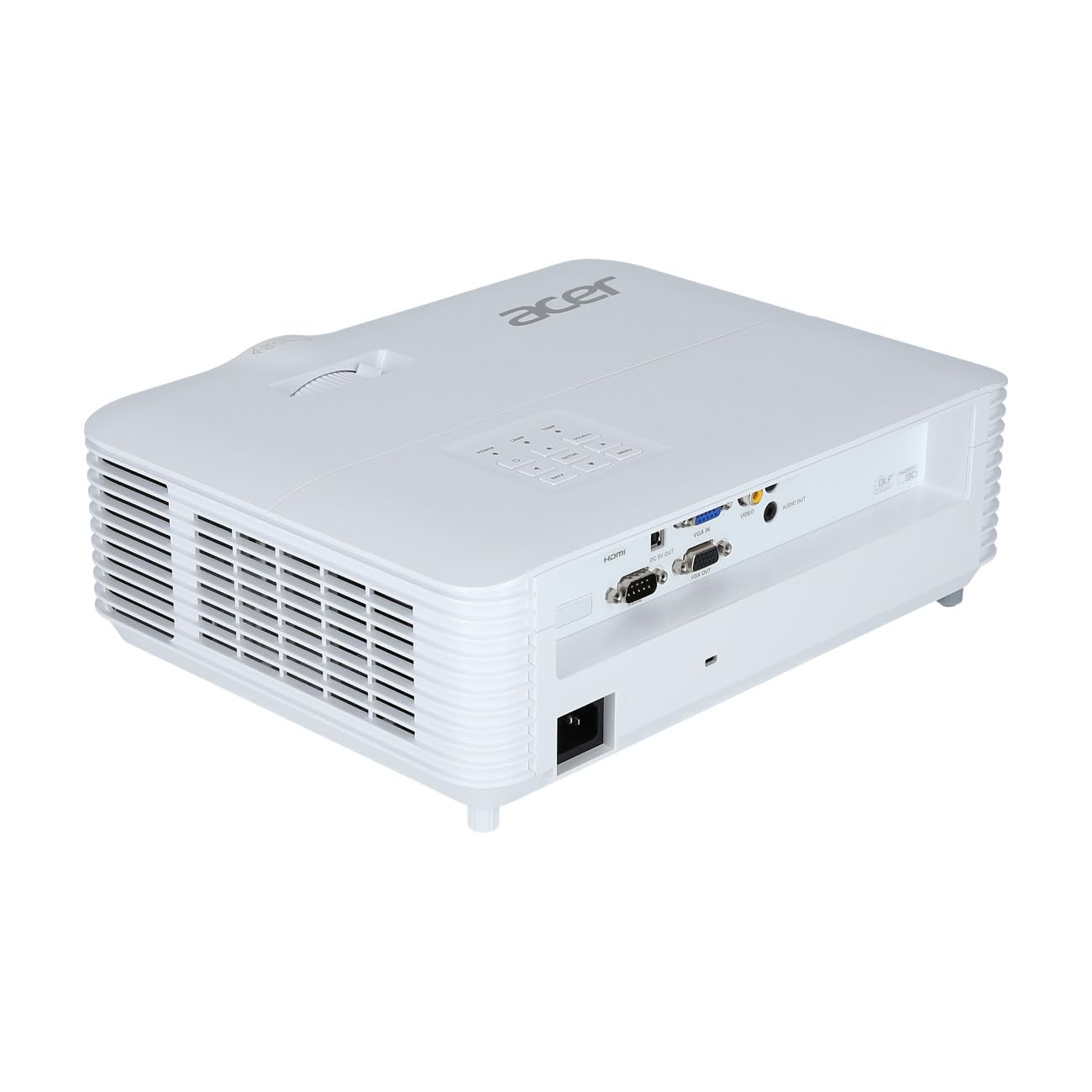 ACER S1386WH - WXGA 1280 x 800 - 3600 ANSI Lumens - 20000:1 - 0.52 87inch - 98cm - 16W Speaker x 1 - 3 ans RA