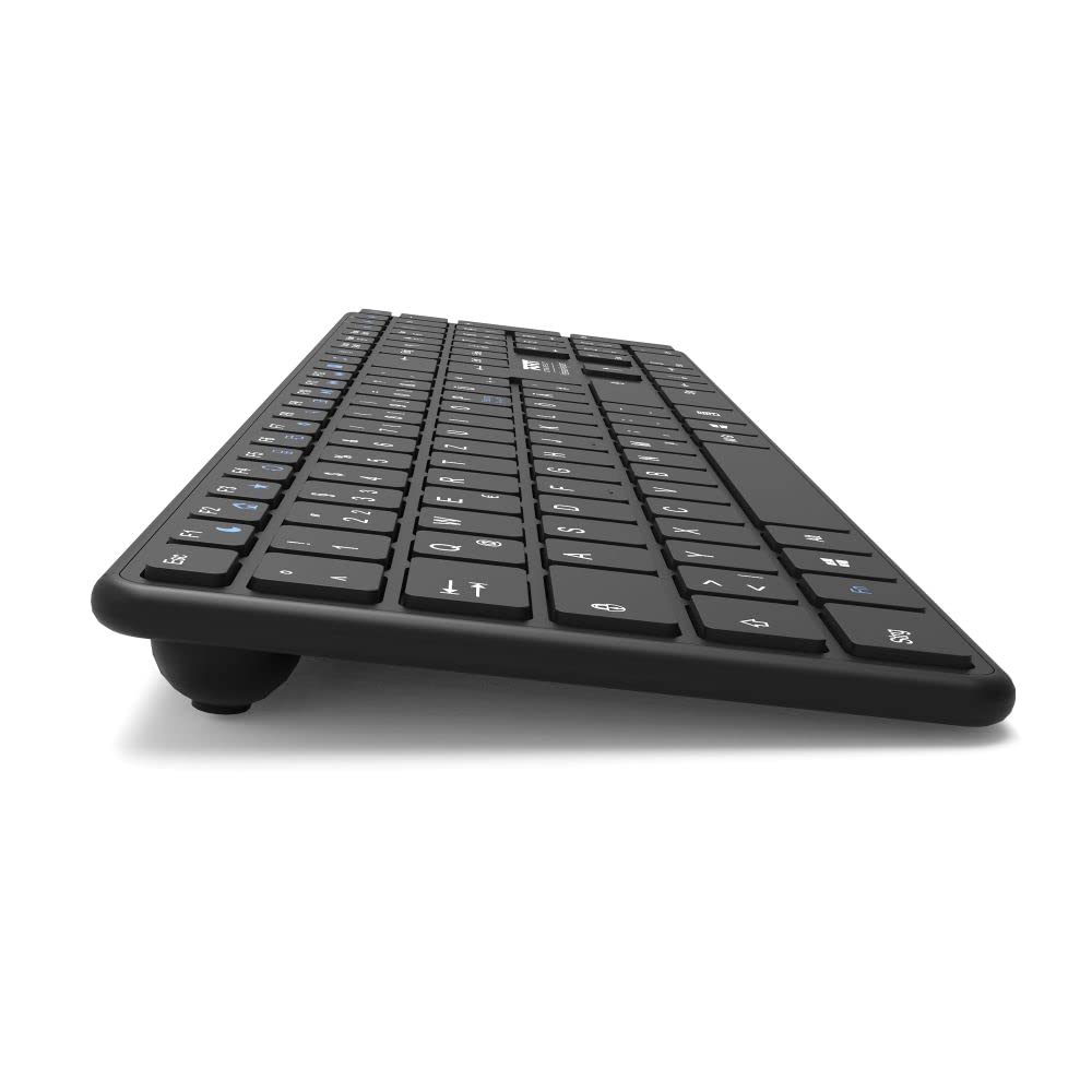 PORT DESIGNS Rechargeable Bluetooth Keyboard Ultra Slim and Elegant Design Rechargeable Battery 10meters Bluetooth range Compatible