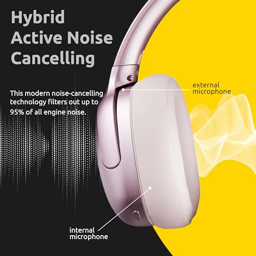 INTENSO Casque OVER-EAR sans fil, rose