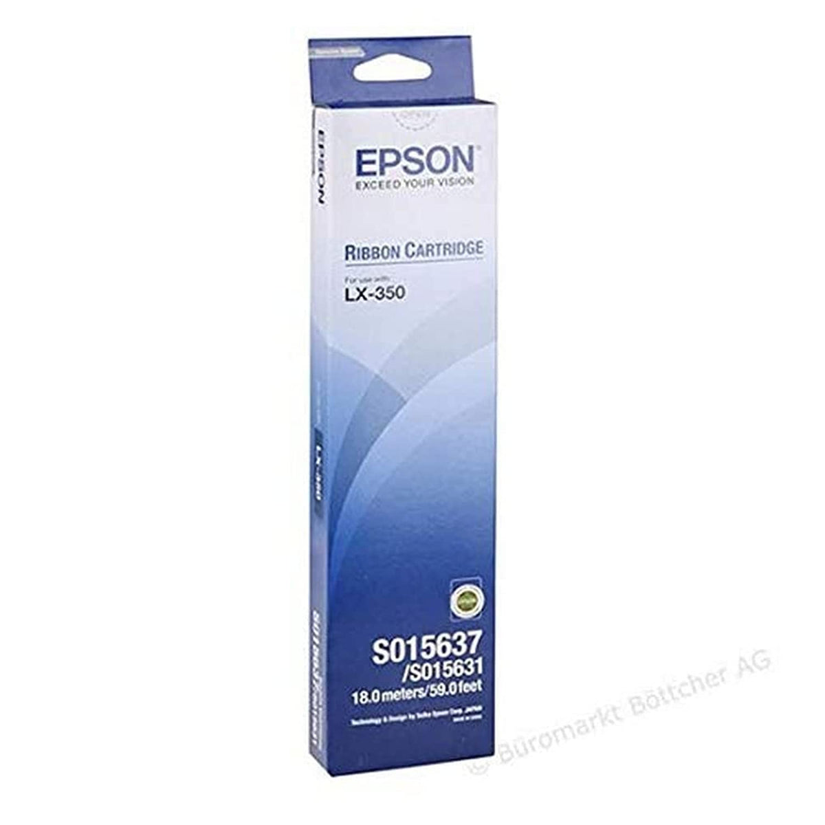 EPSON RIBBON cartouche for LX-350/LX-300/+/+II ruban noir 4.000.000 characters pack de 1