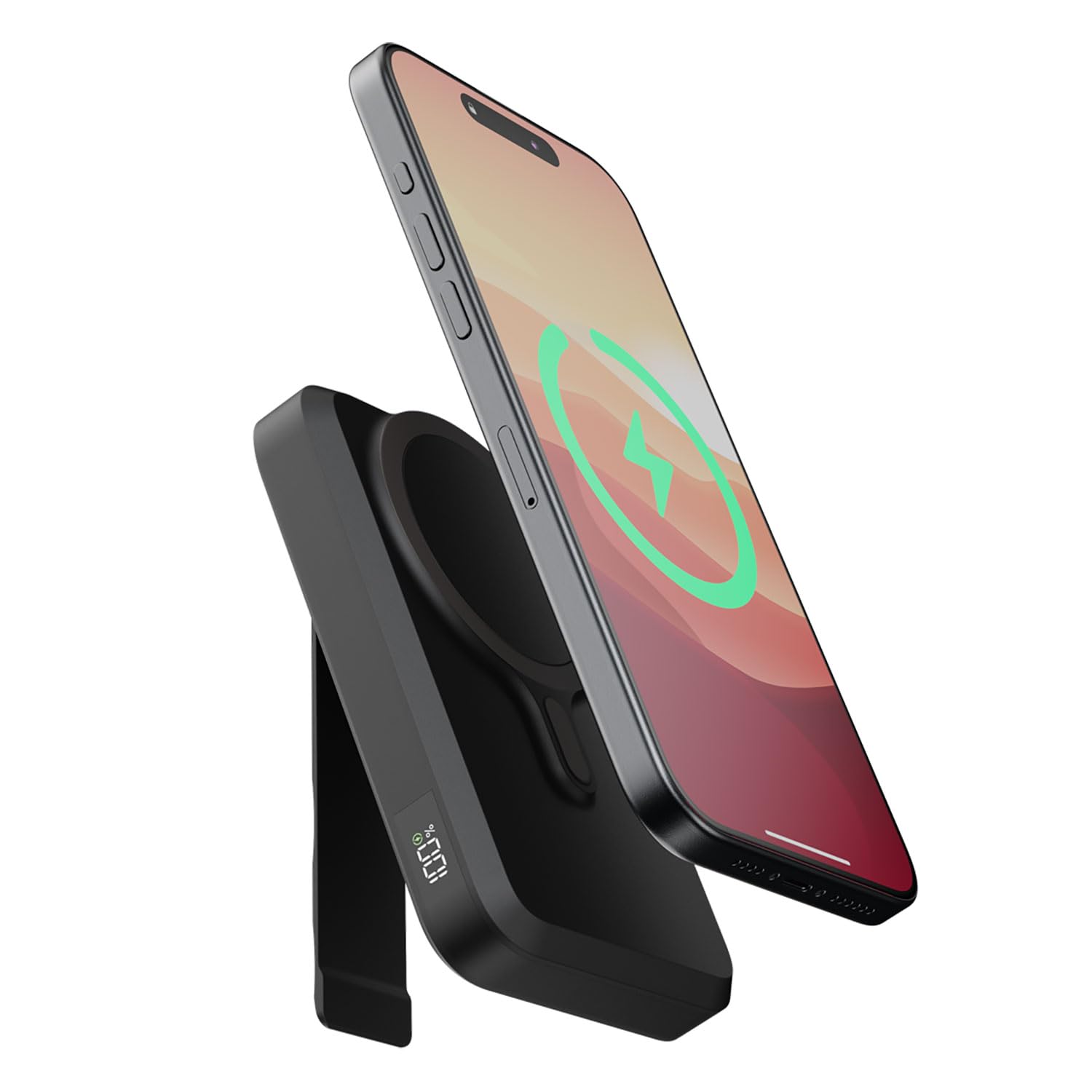 XTORM Batterie magnétique sans fil 10000 mAh noire