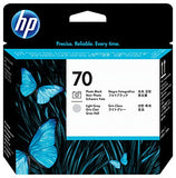 HP 70 original printhead C9470A black and light grey standard capacity 1-pack