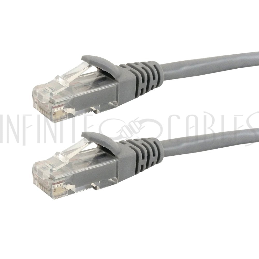 Cordon RJ45 catégorie 6A F/UTP LSOH snagless gris - 0,15 m