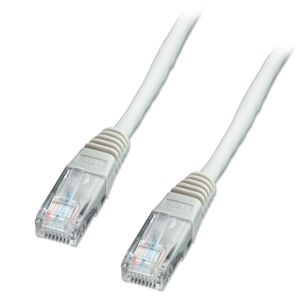 Cordon RJ45 catégorie 5e U/UTP gris CCA - 0,15 m