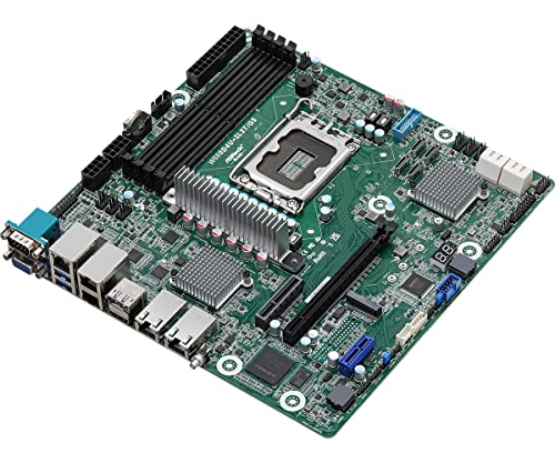 ASRock W680D4U-2L2T/G5, 1xSKT LGA1700, Intel Core 12/13 Gen., W680, 4xDIMM, SATA, 1xM.2, 2xGbE, 2x10GbE, IPMI