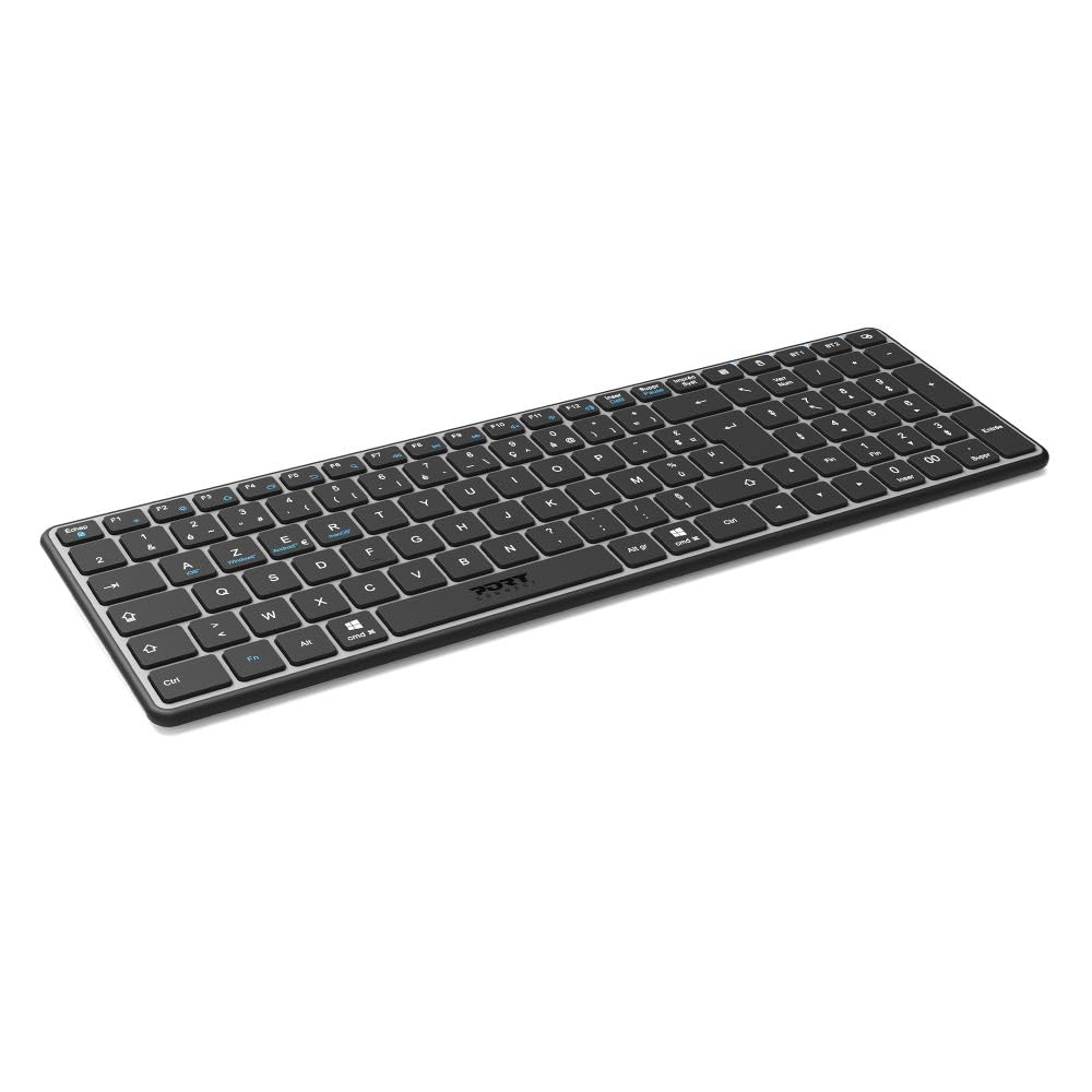 PORT DESIGNS Keyboard Compact Pro Rechargeable Bluetooth (FR)