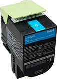 Toner LEXMARK 70C2XC0 702XC - Cyan