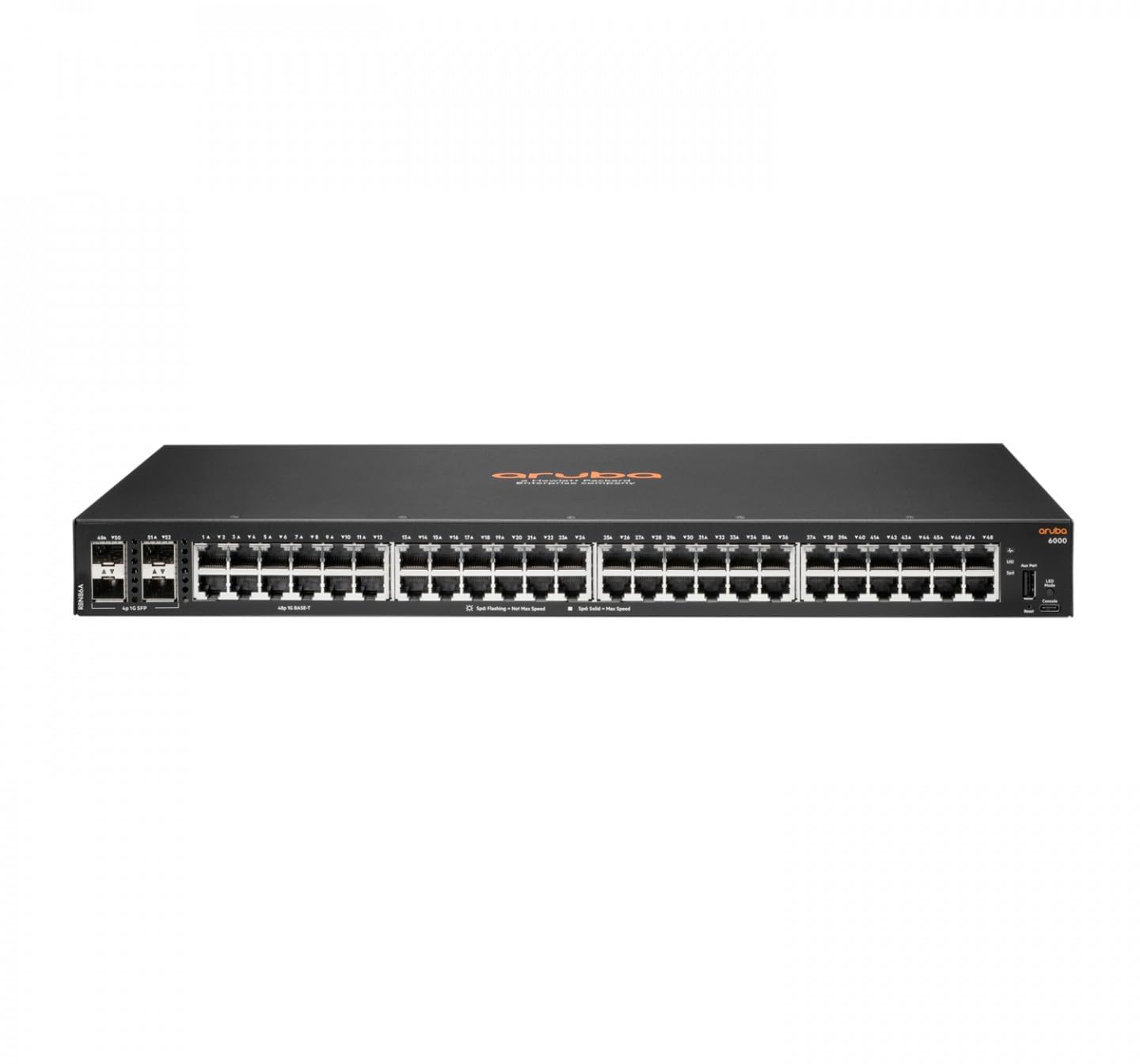 HPE Aruba 6000 48G 4SFP Switch Europe - English localization